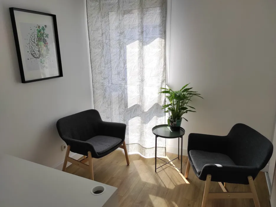 Cabinet de Julie Freyd, psychologue à Lingolsheim — espace de consultation lumineux